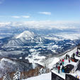 長野県山ノ内町竜王スキーパーク
ロープウェイ山頂より⛄️