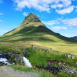 アイスランド・スナイフェルスネス半島 	Kirkjufell Mountain