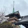 祇園閣　(大雲院)
東山にある円山公園の南に位置し、織田信長と息子信忠の菩提を弔うために建立された寺院。ひときわ高い「祇園閣」は祇園祭の鉾を摸した外観になっている。3階建ての閣上からは東山から京都が一望できる。また、石川五右衛門の墓もある。※通常非公開

#サント船長の写真