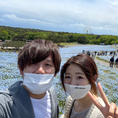 #日立海浜公園
2021年5月2日
〜日立海浜公園〜
ネモフィラを見に行ってきました！見頃ギリギリだったけど、天気にも恵まれとても綺麗でした✨✨
広くて全部は見きれなかったからまた行きたい‼️