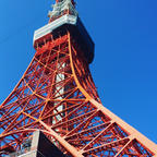 東京タワーと青空😀