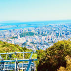 徳島 眉山からの風景
ロープウェイにて