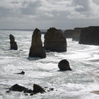 Oceans Road in Australia