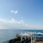 .
.
海ほたる🐚🚢

360度、海！！！
天気も良くて気持ちよかった〜✨