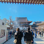 毎年初詣は川崎大師⛩♡ コロナで人少なかったからゆっくりまわれた はやくコロナが終わってみんなと当たり前にご飯に行けたりお出かけができるようになりますように #川崎大師 #毎年恒例 #初詣 #謹賀新年 #0102 #今年はいい一年になりますように♡