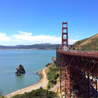 サンフランシスコ(カリフォルニア)

サンフランシスコの代名詞、ゴールデンゲート・ブリッジ(Golden Gate Bridge)。橋の北側のビスタ・ポイントからの眺め。 

#sanfrancisco #california #goldengatebridge