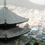 🌏広島県尾道市
📍天寧寺三重塔

善光寺から歩いて降りると見られる景色。
ロープウェイで速く効率的に回るのもいいけど、尾道はゆっくりぼんやり歩くのがいいです。