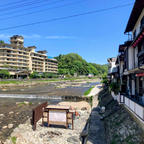 鳥取　三朝温泉

風情ある温泉街を散策
日帰り温泉で休憩♨️