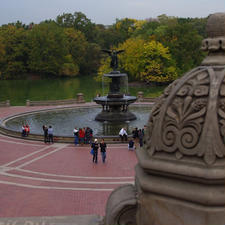 Bethesda Fountain in Central Parkベセスダ噴水