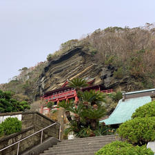 館山 大福寺(崖観音)