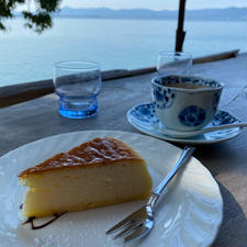 シャーレ水ヶ浜。晴れてて琵琶湖綺麗><