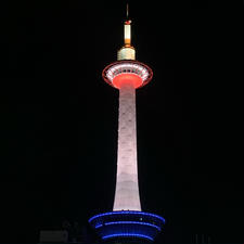 京都駅のホテルから☺︎京都タワー