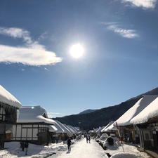 大内宿。
春も来たくなっちゃう。