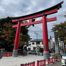 葉が色づき始めた盛岡八幡宮に行ってきました。