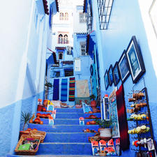 Chefchaouen
モロッコの青い街、シャウエン！
可愛らしい雑貨も沢山〜♡