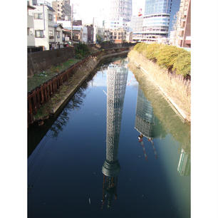 東京 スカイツリー建設中