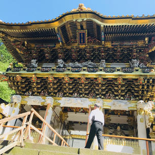 世界遺産の陽明門へ！

☆ 日光東照宮 栃木