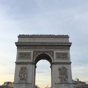 the Arc de Triomphe - France