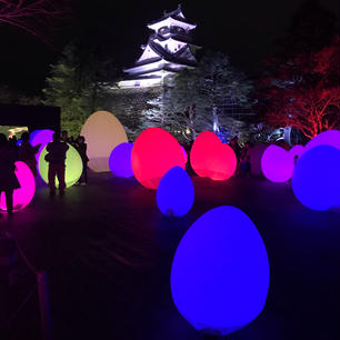 高知城光の祭🏯チームラボ