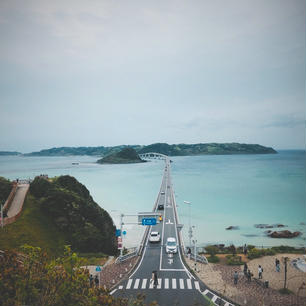 山口県　角島大橋