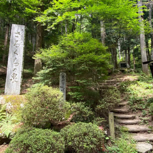 長野県　さるくらの泉
名水百選　水が美味かった