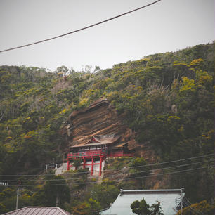 大福寺　崖観音