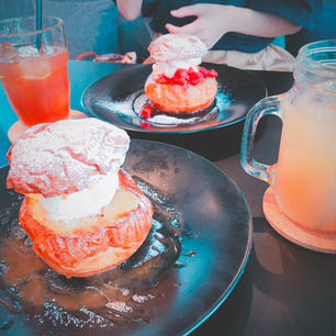 パルコ近くの、
パリコレみたいなビルの中にある
カフェ🌷✨