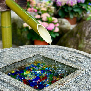 奈良県明日香村
岡寺
手水鉢