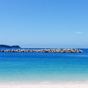 小さな島のビーチ
長崎県西海市