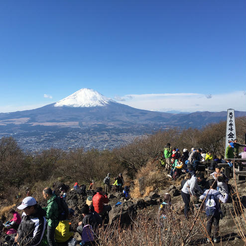 金時山ハイキングコース