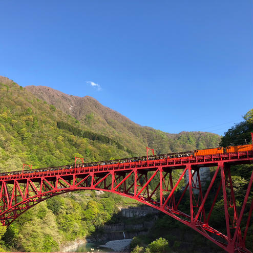 黒部峡谷トロッコ電車