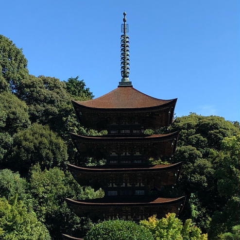 瑠璃光寺五重塔