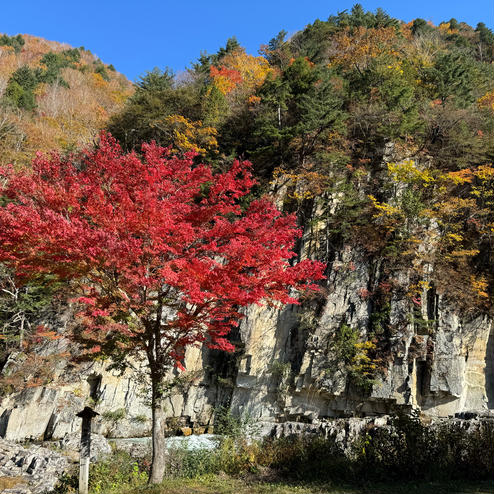 屏風岩（南会津）