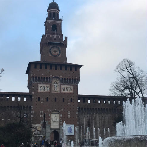 スフォルツェスコ城 ミラノ市立博物館